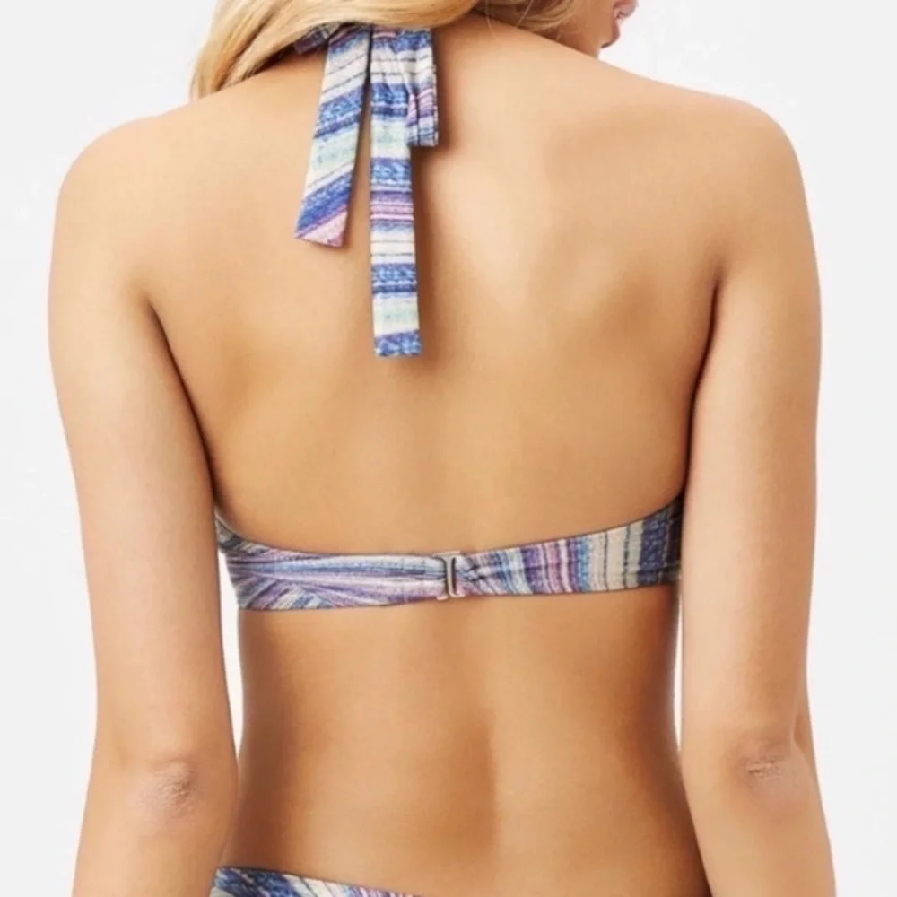 NWOT Frankie’s bikinis x Hailee Steinfeld top stardust shimmy 14214